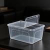 Snake Reptile Breeding Box Clear Plastic Terrarium with Ventilated Design Perfect for Home Setup