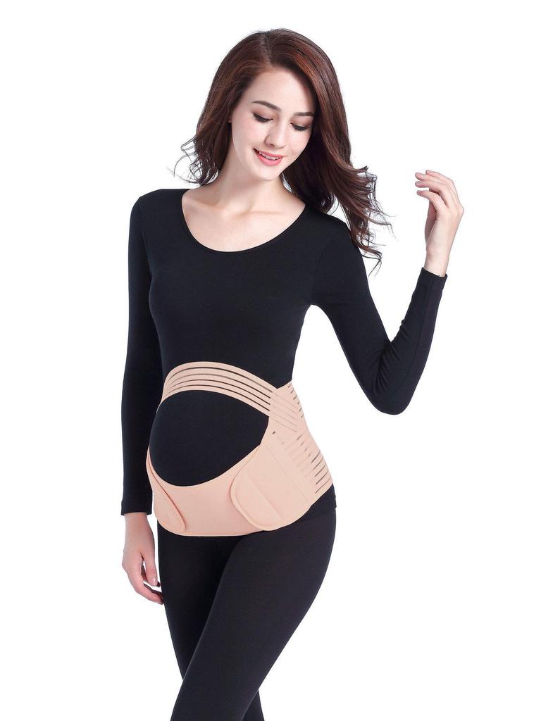 Adjustable Maternity Support Belt: Breathable, Comfortable, Relieves Back Pressure, Fetal Protection, Waist Support for Pregnant Women