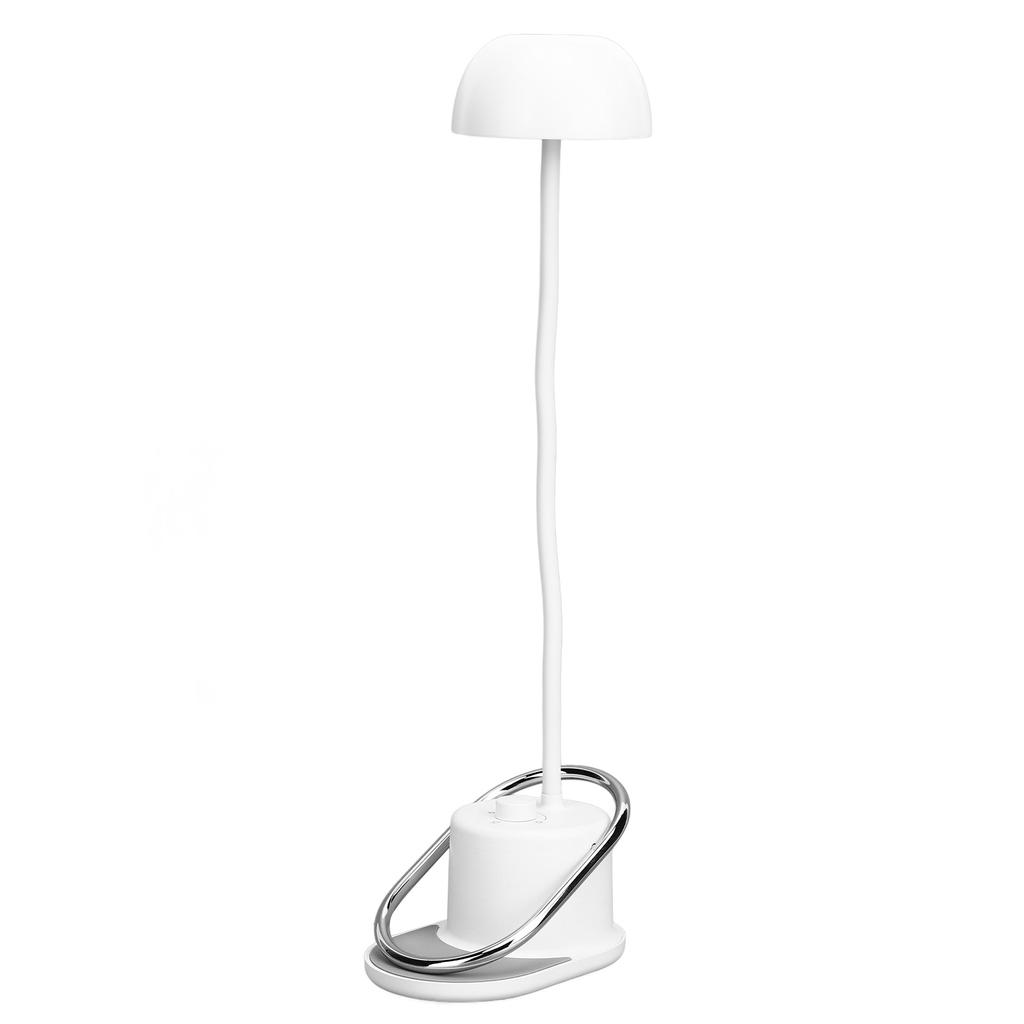 LED Desk Lamp USB Rechargeable Dimmable Eye Protection 360 degrees Adjustable Clip Table Reading Light for