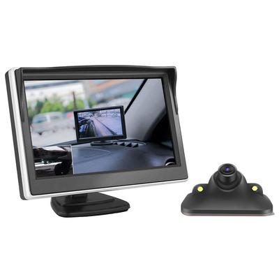 Antion 5 Inch LCD Monitor, Side Camera Set, Side Blind Spot Check, No Holes,