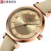 Curren 9079 Dames Casual Leren Band Horloge - Kleine Zeemeermin Editie