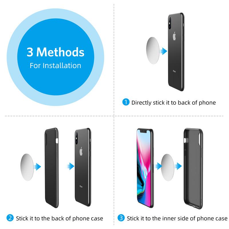 ZPMG6 Metal Magnetic Car Mobile Phone Holder For Skoda Octavia Fabia Superb Yeti Enyaq Rapid Kamiq Karoq Auto Styling Accessories