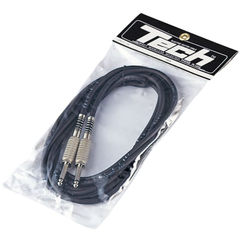 TECH Guitar Cord, 7m, 6mm Diameter, TC-7, Black