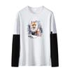 Hitzetransferfolie Winterwolf Für T-Shirt Heißpresse Applikation Hoodies Kleidung Aufkleber DIY Aufnäher Kleidung Aufbügler