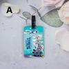 Travel Luggage Label Abs Luggage Tag Creativity Suitcase Id Address Holder Baggage Portable Baggage Boarding Accessory