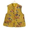 New 2025 Stylish Frog Button Chinese Vest for Middle-Aged & Elderly Women - Perfect for Mother's Day