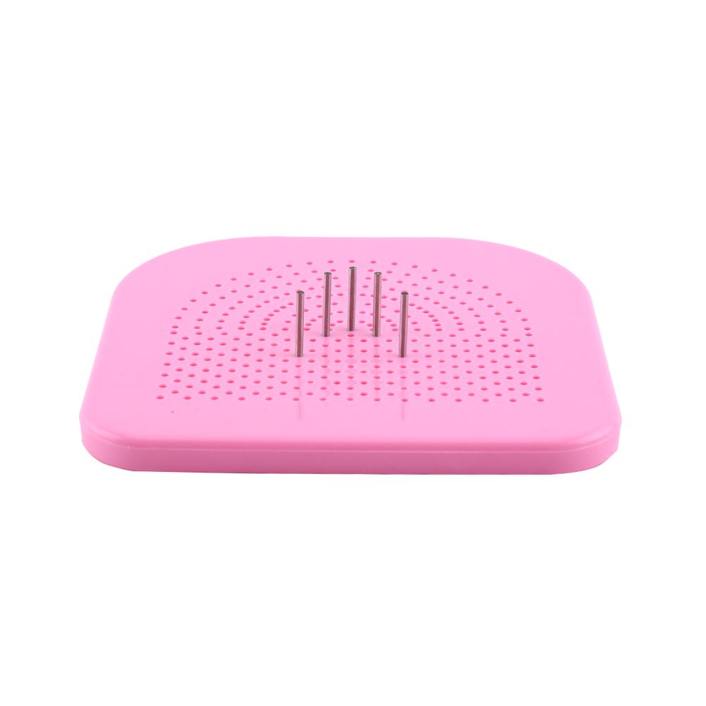 Outil de Quilling Kit de Loisirs Créatifs Quilling   Fournitures Plateau Rose Argenté avec 20 Aiguilles en Acier Inoxydable pour Décoration d'Emballage de Cartes   Projet Artistique