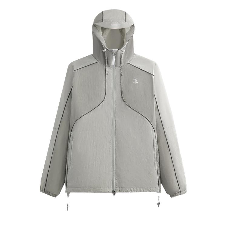 

Kith X K-Tech Collaboration SS25 Нейлоновая куртка-худи с логотипом-ракушкой Удобная куртка Мужские куртки KHM010767-2012 XXL