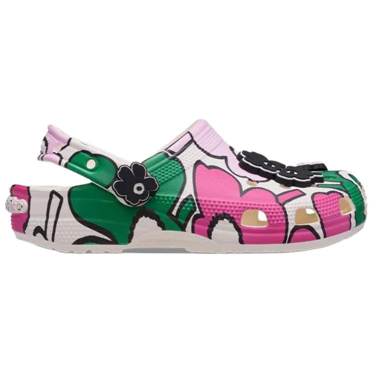 Crocs Marimekko x Classic Clog Unikko-trykk Unisex Sneakers Flerfarget 211122-90H