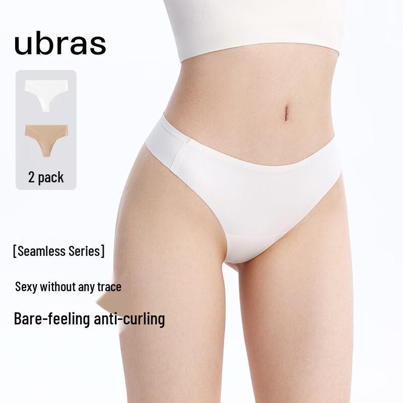 Ubras Seamless Low-Waist Thong Underwear L