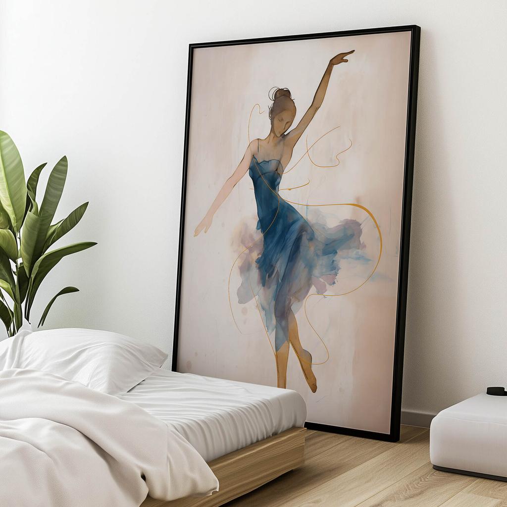 Ballet Magic Ballet Magic, 70X100 Cm, Unframed, Premium Canvas On Stretcher