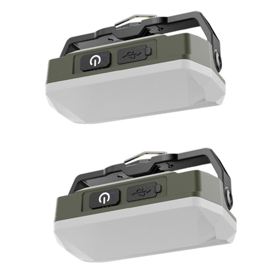 Portable Outdoor Camping Lantern Super Long Battery Life Rechargeable Emergency Light Strong Magnet Work Light for Repair