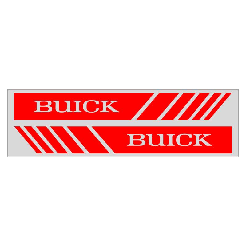 

2Pcs Car Stripe Stickers Rearview Mirror Reflective Decals Decoration For Buick Regal GS GL6 GL8 Avenir Lacrosse Riviera Envision Lesabre Velite червоний