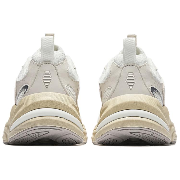 Anta Explorer 2 Slip Resistant Abrasion Resistant Low Top City Commuting Running Shoes Men's White Gray Sneakers 912445585-1