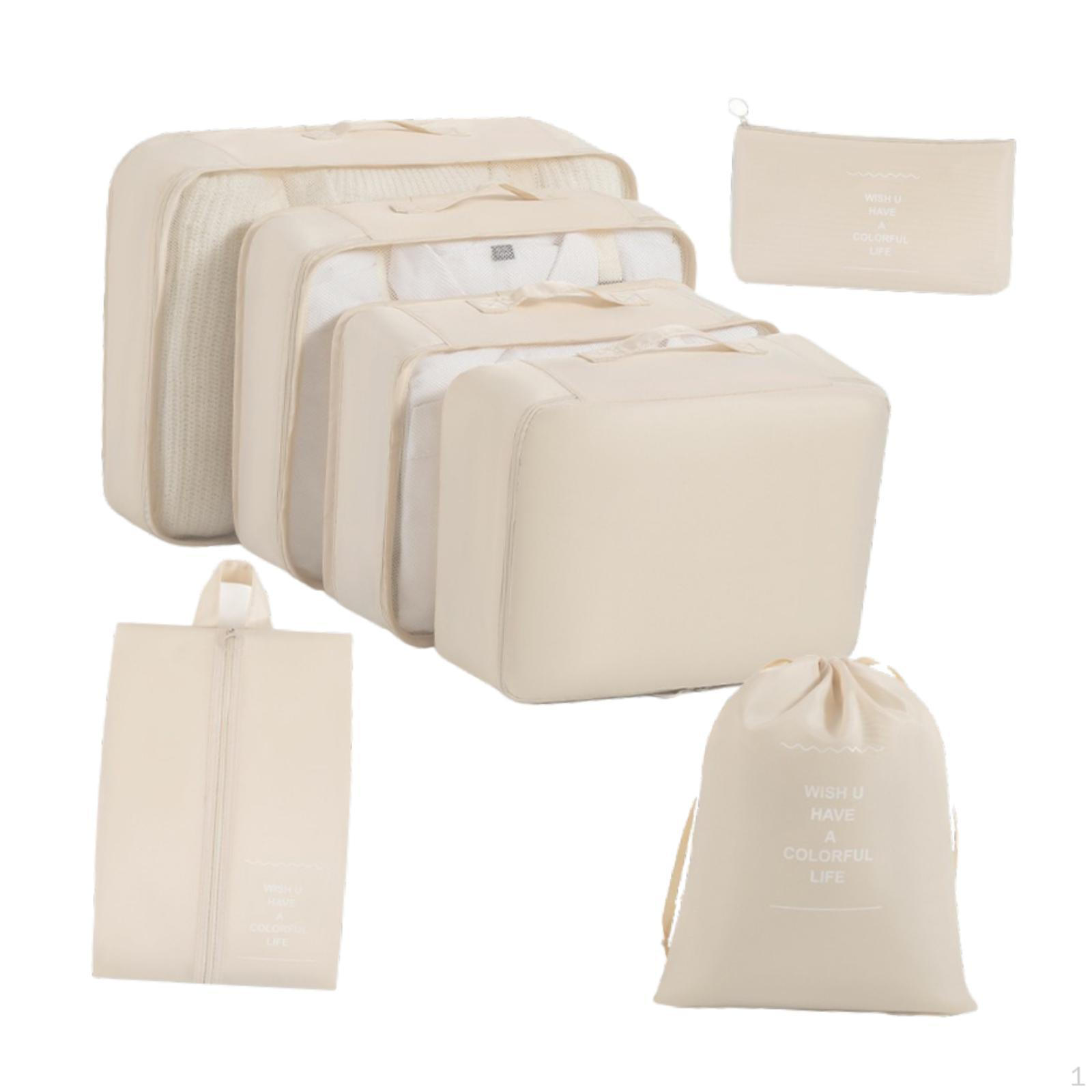 

7 легких сумок для организации путешествий и хранения одежды Beige