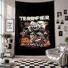 WandteppichTerrifier Art the Clown Kunst Hängendes Tuch Dekorative Hintergrundabdeckung für die Raumdekoration