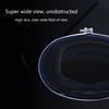 Oval Form Genomskinlig Panoramisk Goggles Läckagesäker Genomskinlig Vidvinkel Härdat Glas Snorkelmask Dykutrustning Hållbar