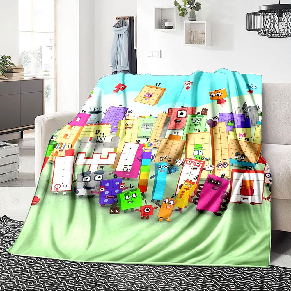 1Pc Colorful Cityscape Blanket For Couch Bed Plush Cozy Fuzzy Blanket Super Soft Warm Blankets For Fall And Winter 0918152