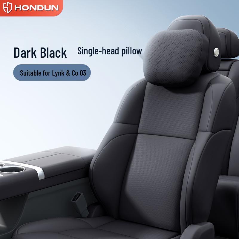 Lynk & Co 03 Headrest & Lumbar Support: Essential Car Interior Neck & Waist Protection Accessories.