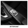 Carbon Fiber PVC Center Console Multimedia Knob Panel Trim Cover For BMW F30 F31 F32 F33 F34 F35 F36 Car Interior Accessories
