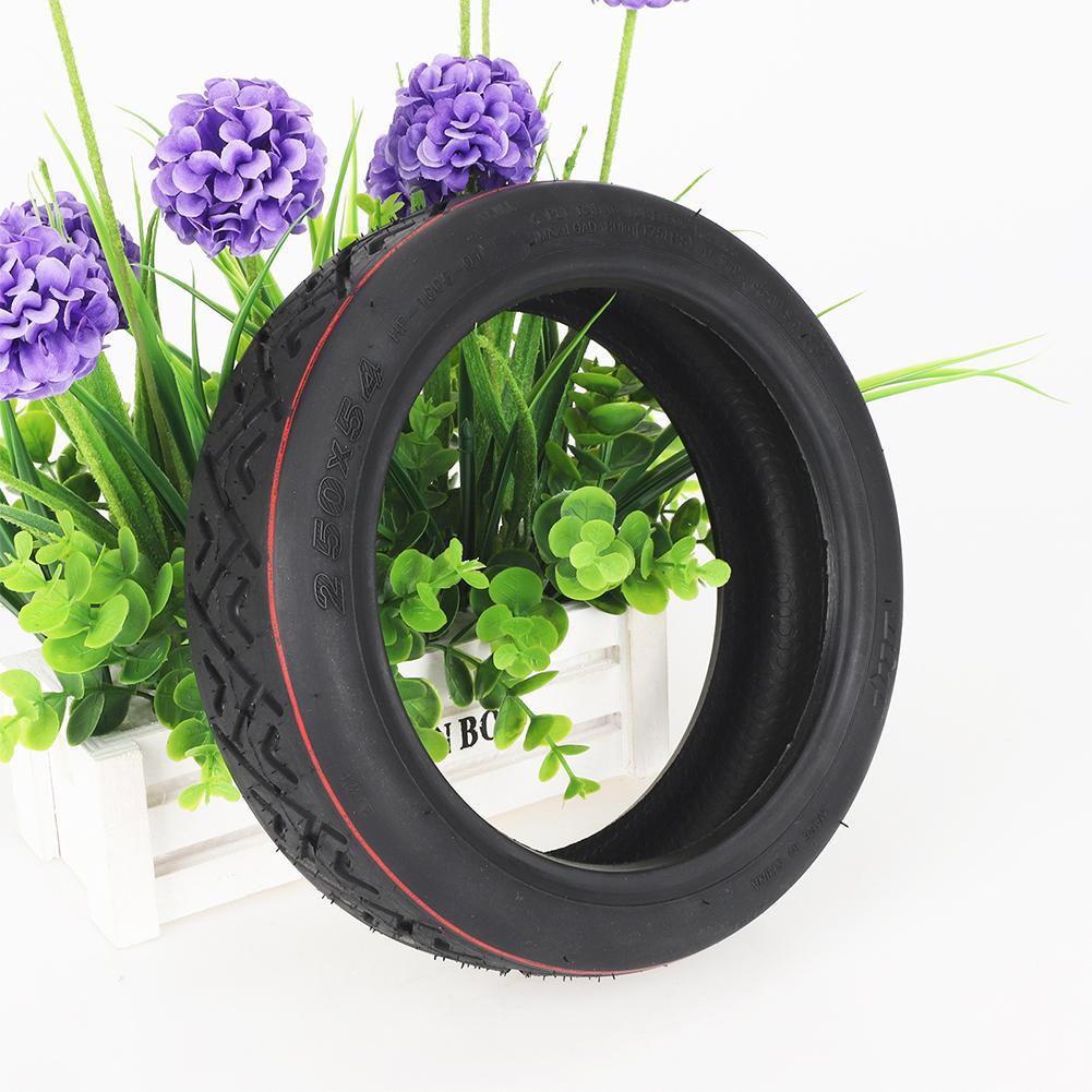 10Inch 250x54 Electric Scooter Tire Rubber Thicken Inflatable Tire Anti-Piercing Scooter Replacement Wheel for Electric Scooter