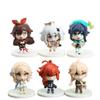 Genshin Impact Q Version Paimon Anime Figure 8cm Pvc Model Cute Doll Car Decoration Wholesale