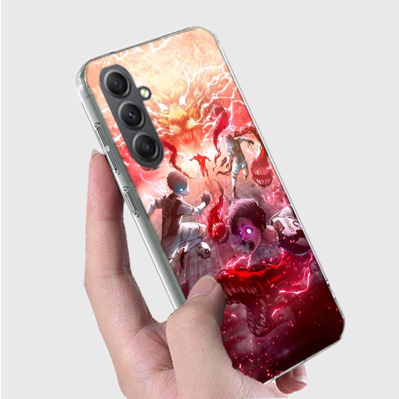 Blue Lock Anime Phone Case for Samsung A16 A26 A36 A56 A17 A37 A57 A07 A06 A02S A03 A04S A05S Galaxy Note 20 10 A50S A71 A51 A31