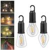 Outdoor USB Rechargeable LED Lamp Bulbs High Brightness Emergency Light Hook Up Camping Fishing Portable Lantern Night Lights