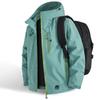 Waterproof Windproof Outdoor Hiking Jacket Men Women Loose Casual Hooded Coat