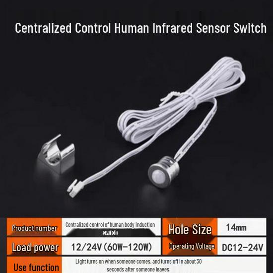 Solderless Human Body Induction Cabinet & Wardrobe Light Strip