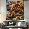 GTA POSTER Wandbehang Bedruckte Stoffdecke Dekorative Wandteppiche für Schlafzimmer Wohnzimmer Heimdekoration
