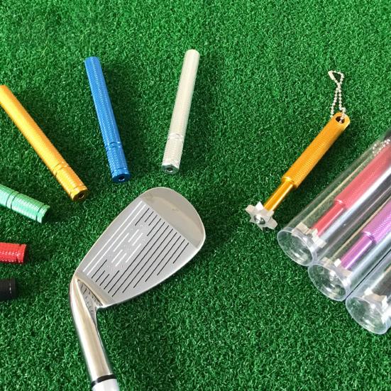 Nástroj na čištění drážek na golfové hole Vysokopevnostní nerezavějící Příslušenství kompaktních přenosných čistících per na golfové hole