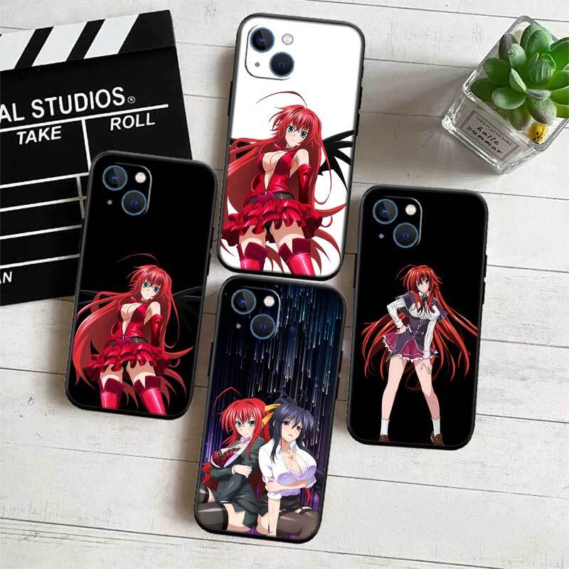 Rias Gremory Phone Case for Samsung S20 S21 S21S S22 S23 S24 FE Ultra Plus Lite F06 F16 M06 M16 M56 A07 A17 A36 A37 A55 A57