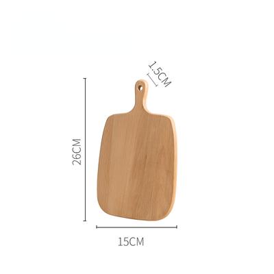 Beech Bread Board Solid Wood Chopping Board Wooden Tray Household Fruit Chopping Board