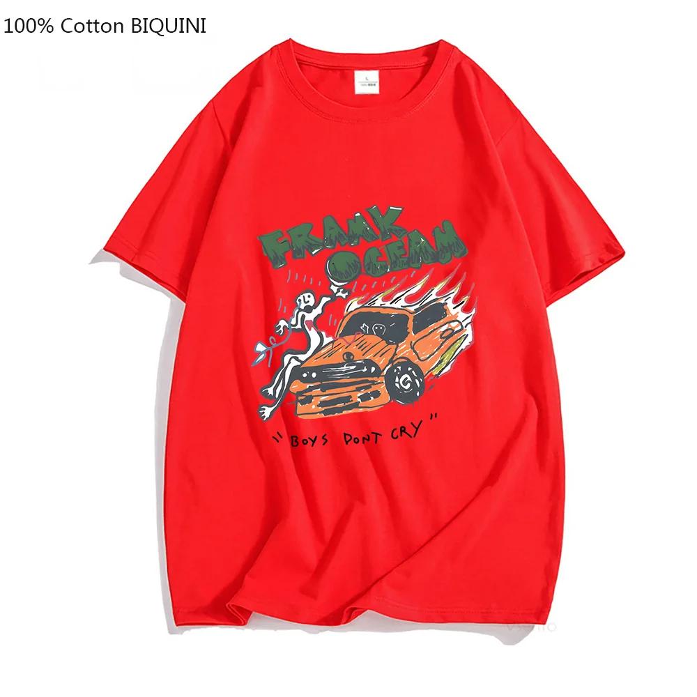 

Фрэнк О-оушен Блонд Футболки Музыка R&B МУЖСКИЕ Крутые Модные Футболки 100% Хлопок Футболки Четыре Сезона Красивый Ритм-н-блюз Полный 4XL