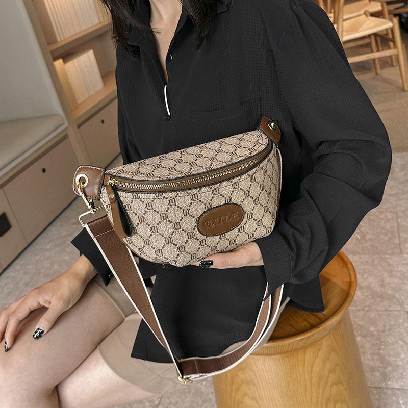 Ladies Leather Fanny Waist Bag Waist Bag Shoulder Bag Crossbody Bags High Quality Classic Design Feminine Fashion Bags