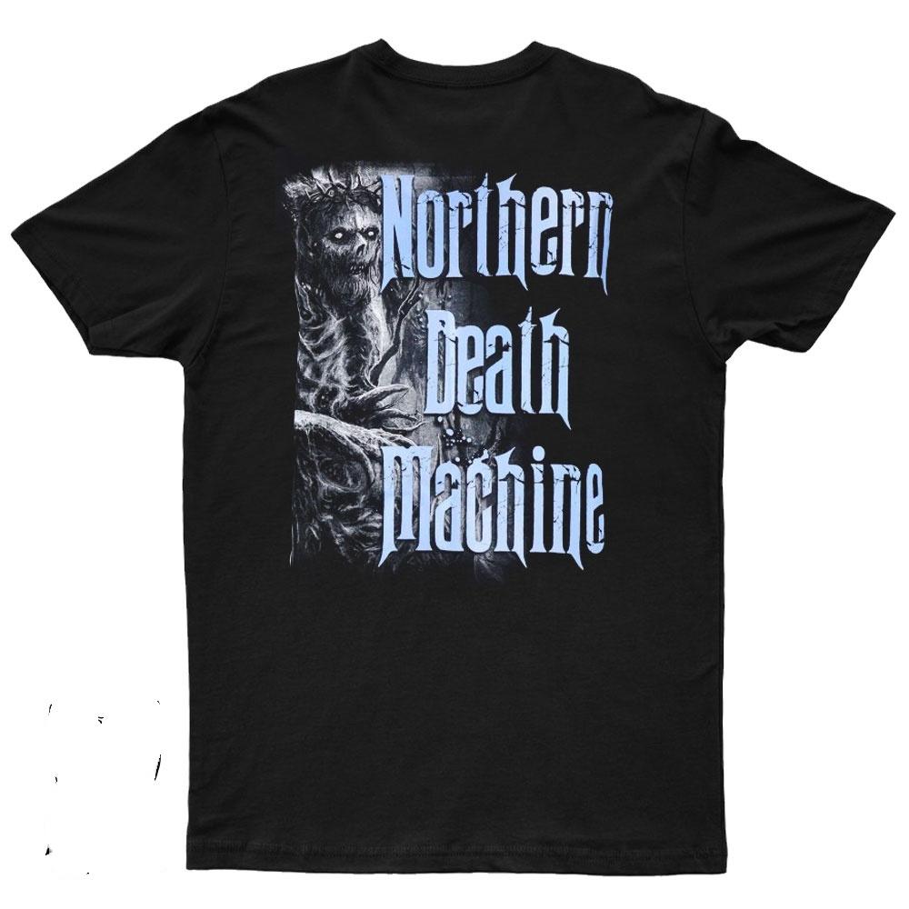2025 New DESBONDENCY - NORTHERN DEATH MACHINE Printed Unisex Street Fashion Trendy Short Sleeve Pure Cotton Round Neck