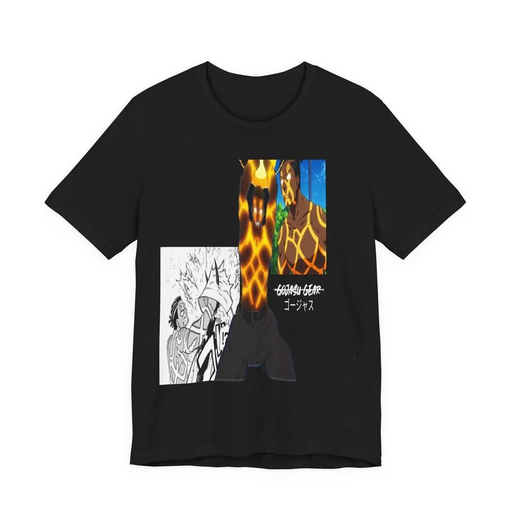 Anime Fire Force Ogun Montgumery Gojasu T Shirt Size S - 5Xl BLACK Size S - 5XL Unisex T-Shirt XXXXL