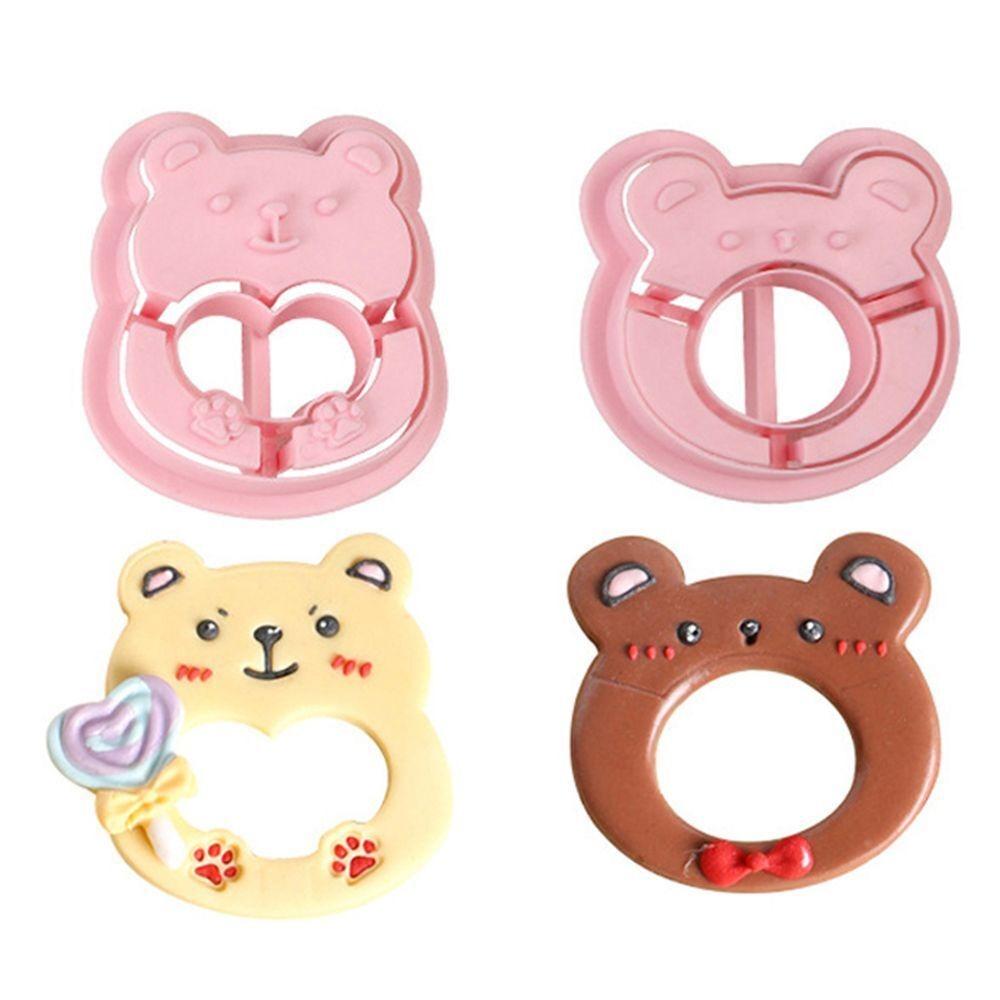 Baking Tool Biscuit Mold Kitchen Supplies Bear Cookie Mould New Bear Shape Dies
