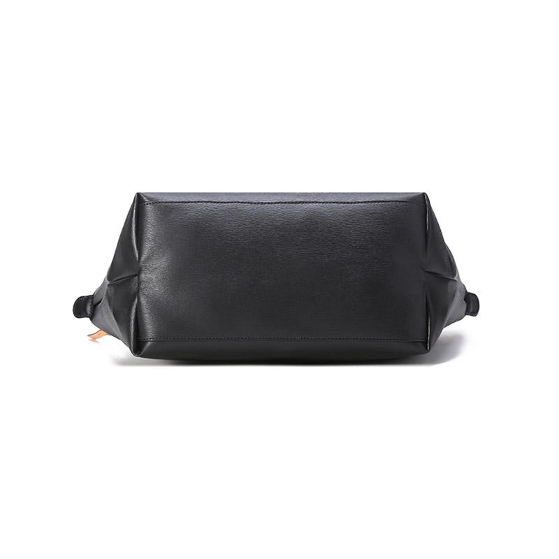 Longchamp Le Pliage City 28 Zipper Long Handle Eco-Friendly Coated Canvas Dumpling Bag Tote Shoulder Bag Medium Women Bags Black 2605HYQ001