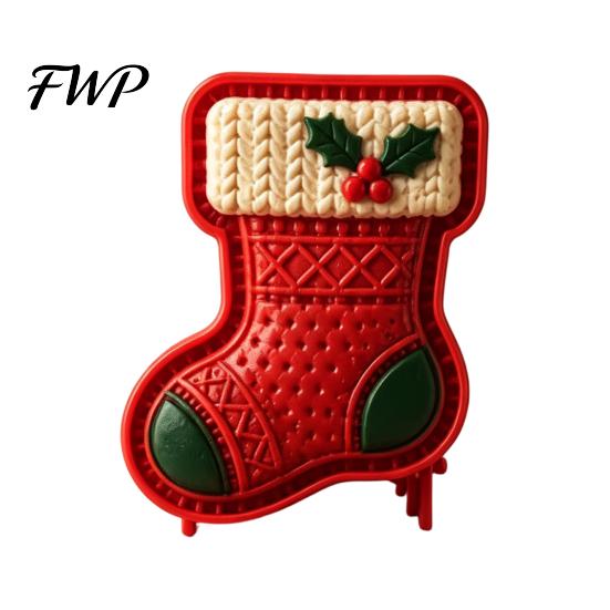 Strumenti per Dolci Pan di Zenzero Festivo Stampo Mini Torta di Natale, Stampi a Pressione per Impasto Pressato a Mano Fatto in Casa 3D in Rilievo, Riutilizzabili per DIY per