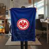 1pc Eintracht Frankfurt Print Flannel Blanket, High quality Comfortable for All Seasons, Home Decor, Warmth and Comfort, Perfect for Christmas Gifts37
