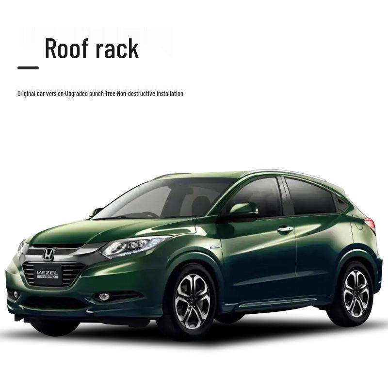 Aluminiumlegierung Auto-Dachgepäckträger für Vezel/XRV - Silber, Klebemontage