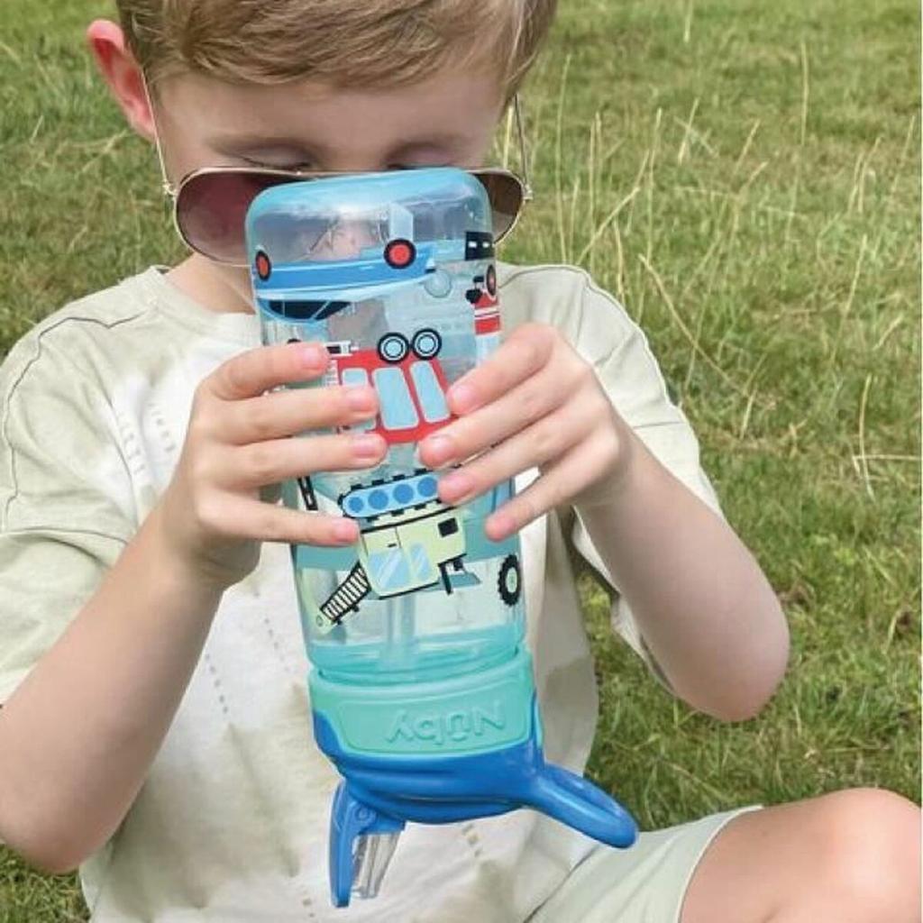 Training Glass Nûby Blue 540 Ml