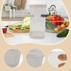Pickle and Olive Hourglass Jar Storage Container Airtight Juice Separator for Kimchi Kosher