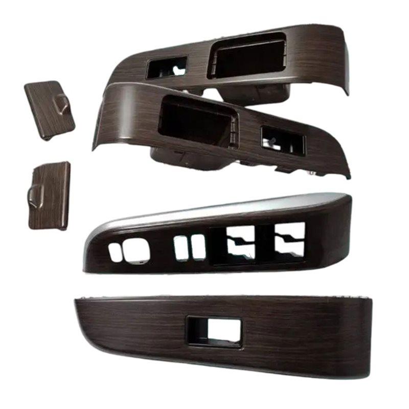 Versatile 4Pcs Window Glass Lifter Switch Panel Trim Cover Kit For Toyota Camry 2012-2017 74271-06330 74272-06340 74231-06420 B