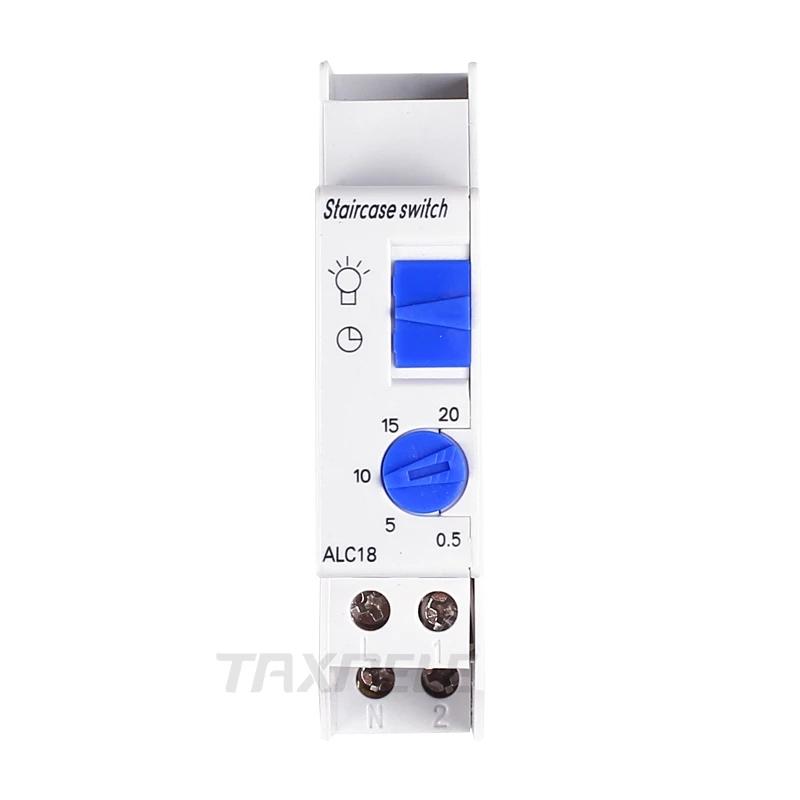 ALC18 Din rail Staircase Lighting Timer Switch timer relay 220VAC 16A used for corridor lighting Mechanical Din Rail timer3