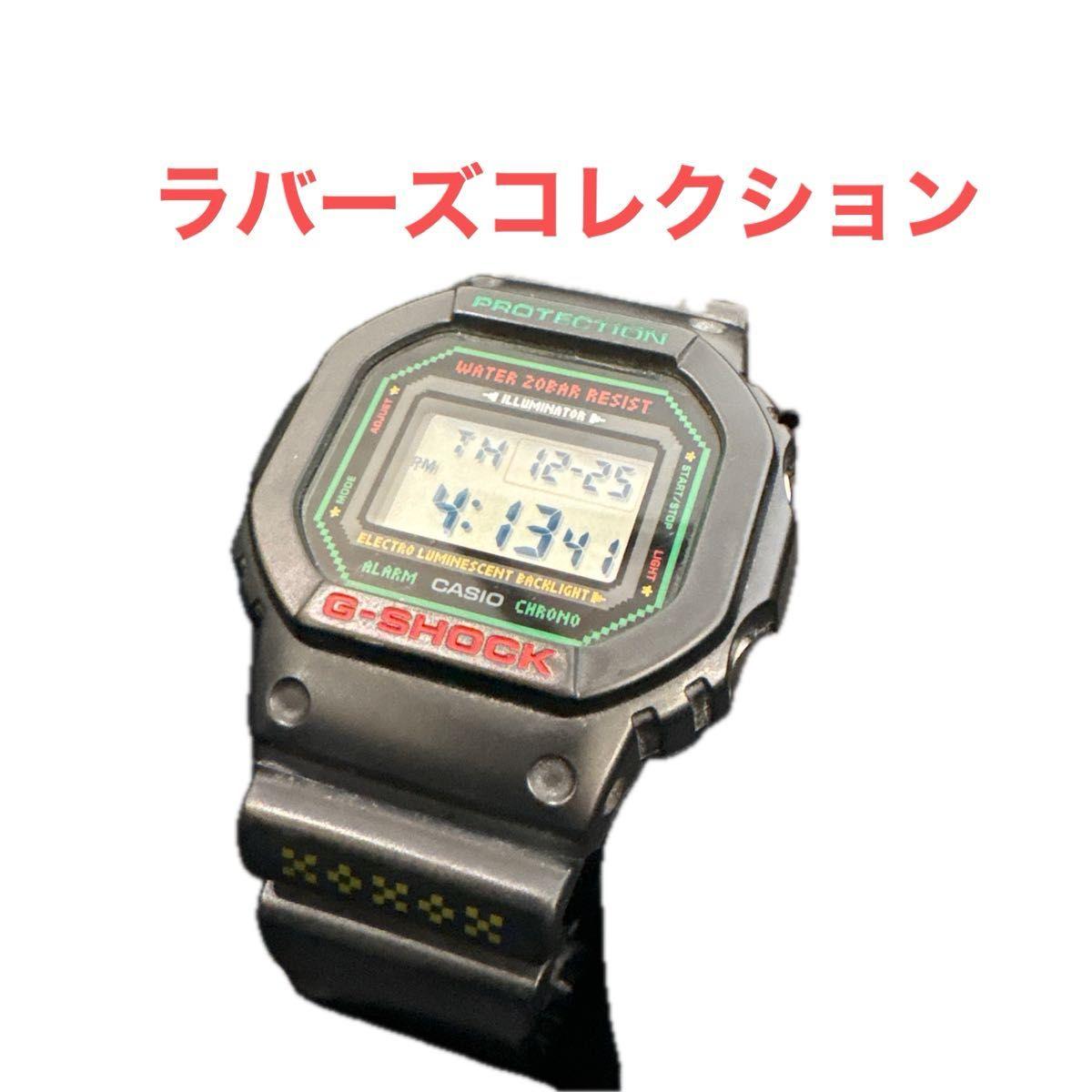 Lovers Collection 2019 CASIO G-SHOCK DW-5600 Series Digital Watch Black Used Watch Working Item