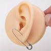 Korean Minimalist Pin Earrings Versatile Fashion Clip On Ear Accessories