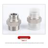 Stainless Steel Hex Reducing Male Thread Adapter
